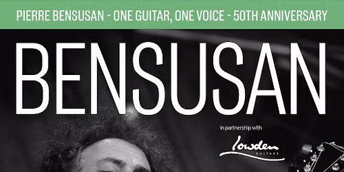 Pierre Bensusan at Sellersville Theatre 1894