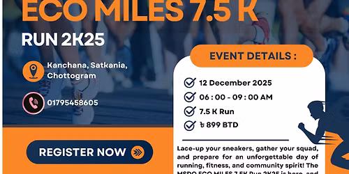 MSDO Eco Miles 7.5 K Run 2k25