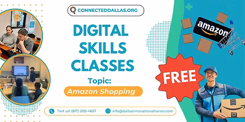 Free Digital Skills Class: Amazon Shopping
