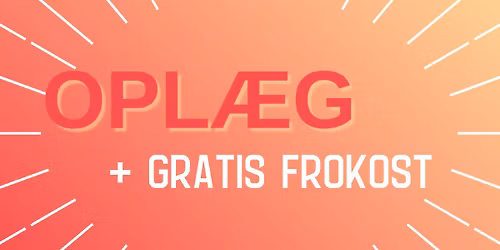 Opl\u00e6g med gratis frokost - "T\u00e6nk, hvis du ikke definerede sig selv""