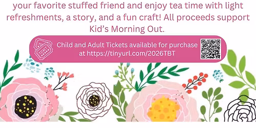 2026 Teddy Bear Tea Party