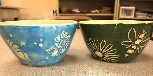 Sgraffito (Carving) Bowl Workshop