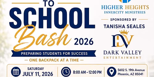 Back to school bash