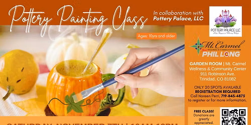 Pottery Painting Class