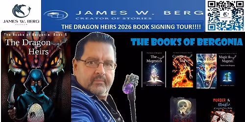Author James W. Berg @ Des Moines Con!!