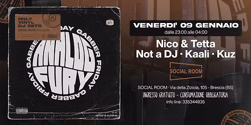 Analog Fury - Gabber Friday