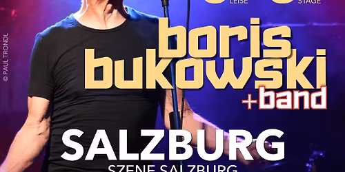 Boris Bukowski + Band - Jubil\u00e4umstour