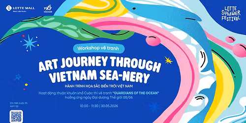 WORKSHOP V\u1ebc TRANH \u201cH\u00c0NH TR\u00ccNH H\u1eccA S\u1eaeC BI\u1ec2N TR\u1edcI VI\u1ec6T NAM\u201d