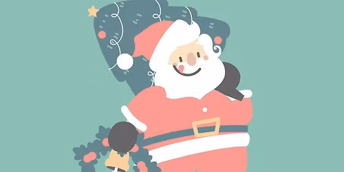 Kids Wreath Decorating Workshop & Visit with Santa