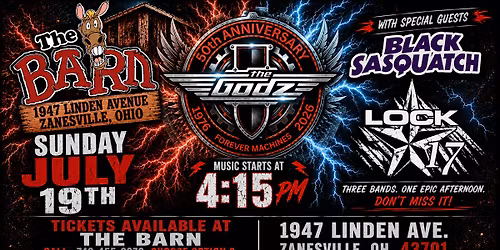 Loud, Heavy & Unapologetic: The Godz Return to The Barn