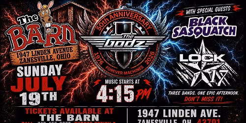 Loud, Heavy & Unapologetic: The Godz Return to The Barn