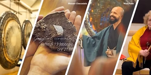 Bagno di gong al cioccolato