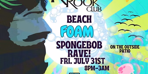 KINGS ROOK BEACH FOAM SPONGEBOB RAVE \ud83e\udee7  