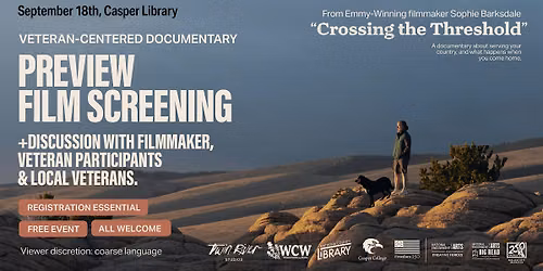 Casper WY - Veteran Film Preview Screening