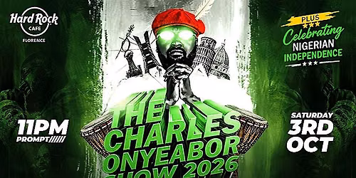 The Charles Onyeabor Show 2026
