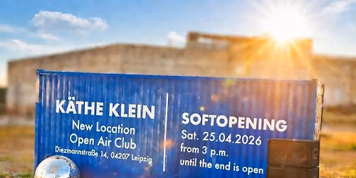 K\u00e4the\u00b4s SOFTOPENING - Sat 25.04.26 Tagesopenair mit elektronischer Tanzmusik - Eintritt frei
