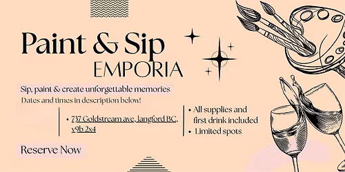 Paint & Sip at Emporia