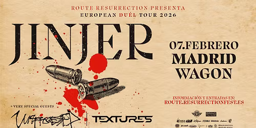 Route Resurrection: Jinjer (Madrid, 2026)