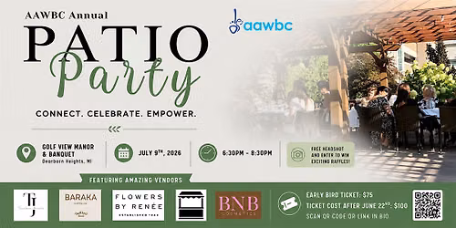 AAWBC Patio Party