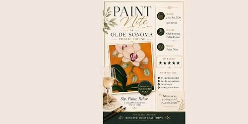 Paint Nite at Olde Sonoma Public House 