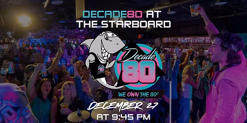 Decade80 at The Starboard