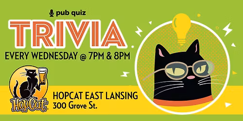 Live Trivia Night at HopCat East Lansing
