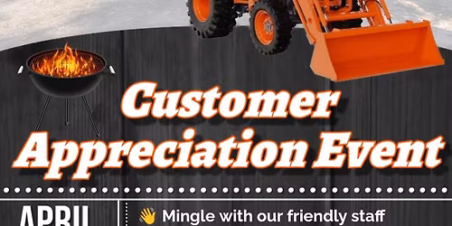 Customer Appreciation - Kubota Orange Days Event