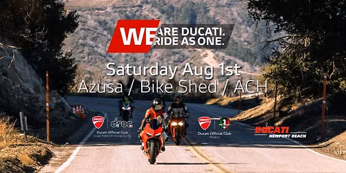 DROC Summer Festival 2026: The Ride with the Ducati Phoenix Club