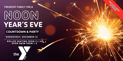 Noon Year's Eve Countdown and Party
