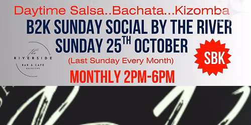 B2k Sunday Afternoon SBK Social in Maidstone 2pm-6pm