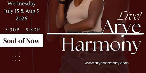 Soul of Now - Arye performing Live