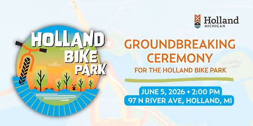 Holland Bike Park Groundbreaking Ceremony
