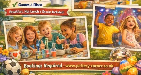 Easter Pottery Club - Age 8+