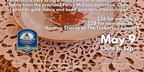 Upcycled Vintage China Jewelry Class