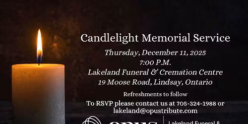 Candlelight Memorial Service