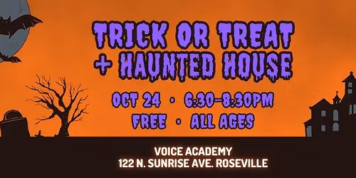 Free Trick Or Treat Event!