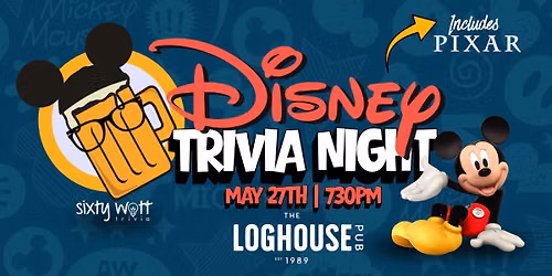 Disney Trivia Night with Sixty Watt Trivia