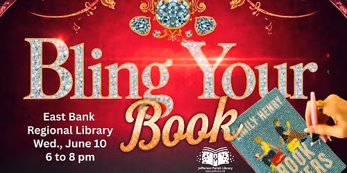 Bling Your Book Workshop (Registration Required)