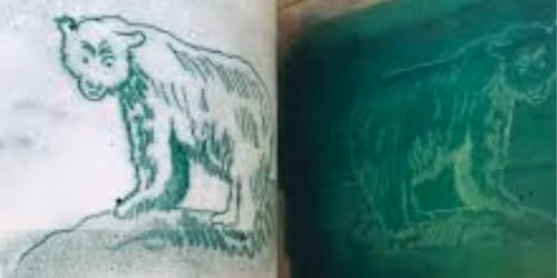 Drawing Discoveries - Winter Animals in Monoprint