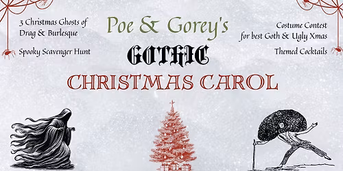 Poe & Gorey's Gothic Christmas Carol