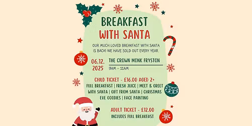 Breakfast with Santa \ud83c\udf85\ud83c\udffb\ud83c\udf84\u2728