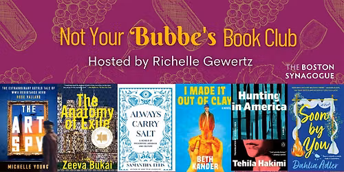 Not Your Bubbe Book Club Discussion of I Made It Out of Clay by Beth Kander