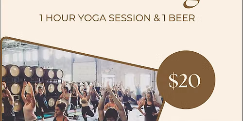 Brews and Yoga - Alter Brewing Downers Grove