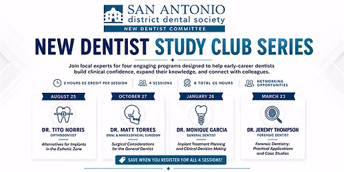 New Dentist Study Club Series - 1st Session: Dr. Tito Norris