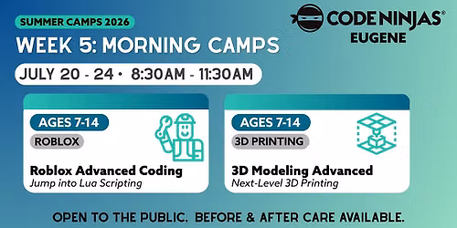 Week 5: Morning Camps