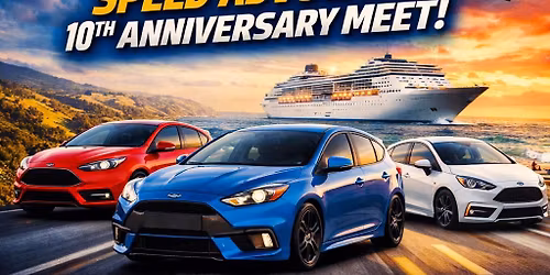 ATX ST\/RS cruise to the 10th anniversary meet at the speed advocates!