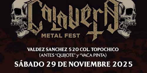 calavera metal fest 