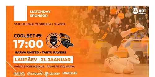 FUTSAL. MEISTRILIIGA: Narva United x Tartu Ravens Futsal