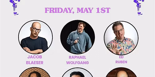 Stand-Up Comedy Showcase: "Riotous Laughs" @The Rail Club