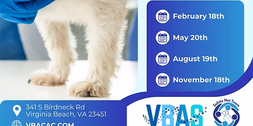 Walk-In Pet Clinics - Virginia Beach Animal Services - Microchips and Rabies Vaccines
